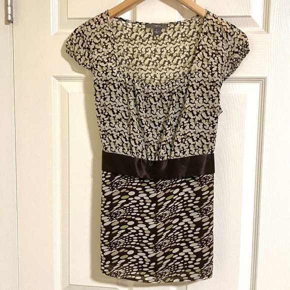 Woman’s Blouse Cap Sleeve Silk Tie Sz S - Picture 4 of 8